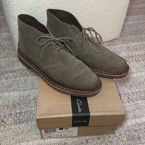 Clarks Desert Boot Olive 7.5